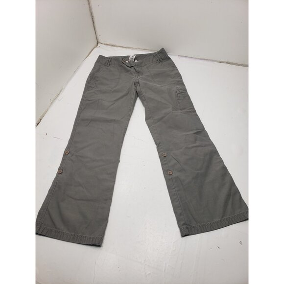 The North Face Convertible Pants Libra Gray Women Size 8 Reg AV2U Outdoor Hiking - Picture 1 of 13